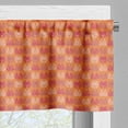 thumbnail image 5 of Ambesonne Autumn Valance & Curtain, Branches Leaves Warm Tone, 55"x30", Burnt Sienna and Magenta, 5 of 7