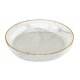 thumbnail image 1 of Bandeja de almacenamiento Soporte para frutas y verduras Exhibidor de magdalenas Plato de postre Vegetales blanco M, 1 of 9