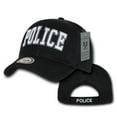 thumbnail image 2 of Rapid Dominance Police Text Public Safety Mens Air Mesh Cap [Black - Adjustable], 2 of 2
