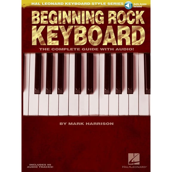 Hal Leonard Keyboard Style Beginning Rock Keyboard Book/Online Audio, (Paperback)