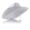 thumbnail image 5 of TELOLY Cowboy Hat,Fashionable and Casual Design Cowgirl Hat,Structured Wide Brim Safari Hat,White, 5 of 5