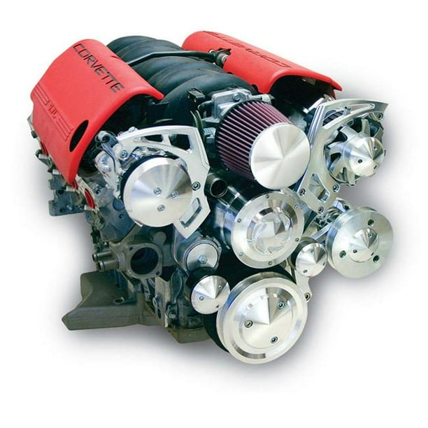 March Performance 20065 Serpentine Kit for LS2 & LS7 LS1 Corvette ...