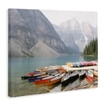 thumbnail image 4 of Stupell Industries Cliffside Canoe Dock Landscape Photography Gallery Wrapped Canvas Art Print Wall Art, 30 x 24, 4 of 8