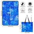 thumbnail image 2 of Colorful Tie Dye Vortex Picnic Blanket Waterproof Outdoor Beach Blanket Hand-held Pad Suitable for Travel, Camping, Beach, Family Gatherings, 2 of 8