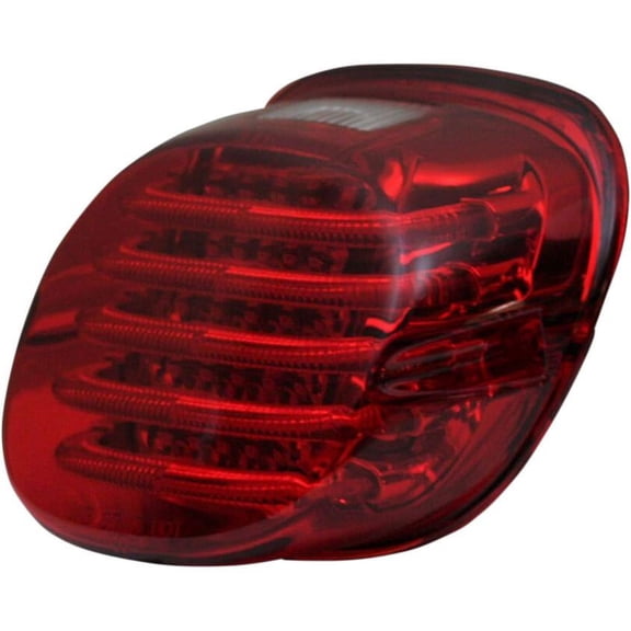 Custom Dynamics PB-TL-LPW-R Probeam LED Taillight with License Plate Illumination Window - Red
