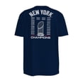 thumbnail image 2 of Playera New York Yankees FexPro México MLB Talla M Deportiva Manga Corta 27 Times Champions Azul Marino, 2 of 3