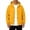 Yellow, variant on Amzcrzy Men's Lightweight Upf Long Sleeve Sun Protection Men Hooded Jacket Waterproof Windbreaker Jackets with Pockets Outdoor Zip up for Hiking Running Travel Yellow S