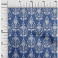 thumbnail image 2 of oneOone Velvet Medium Blue Fabric Block Sewing Fabric By The Yard Printed Diy Clothing Sewing Supplies 58 Inch Wide-BM, 2 of 7