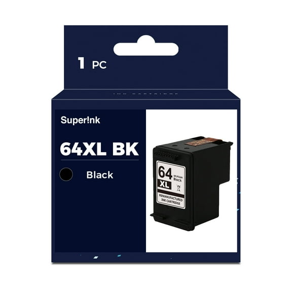 Compatible HP 64XL (HP N9J92AN ) Ink Cartridge Black By Superink