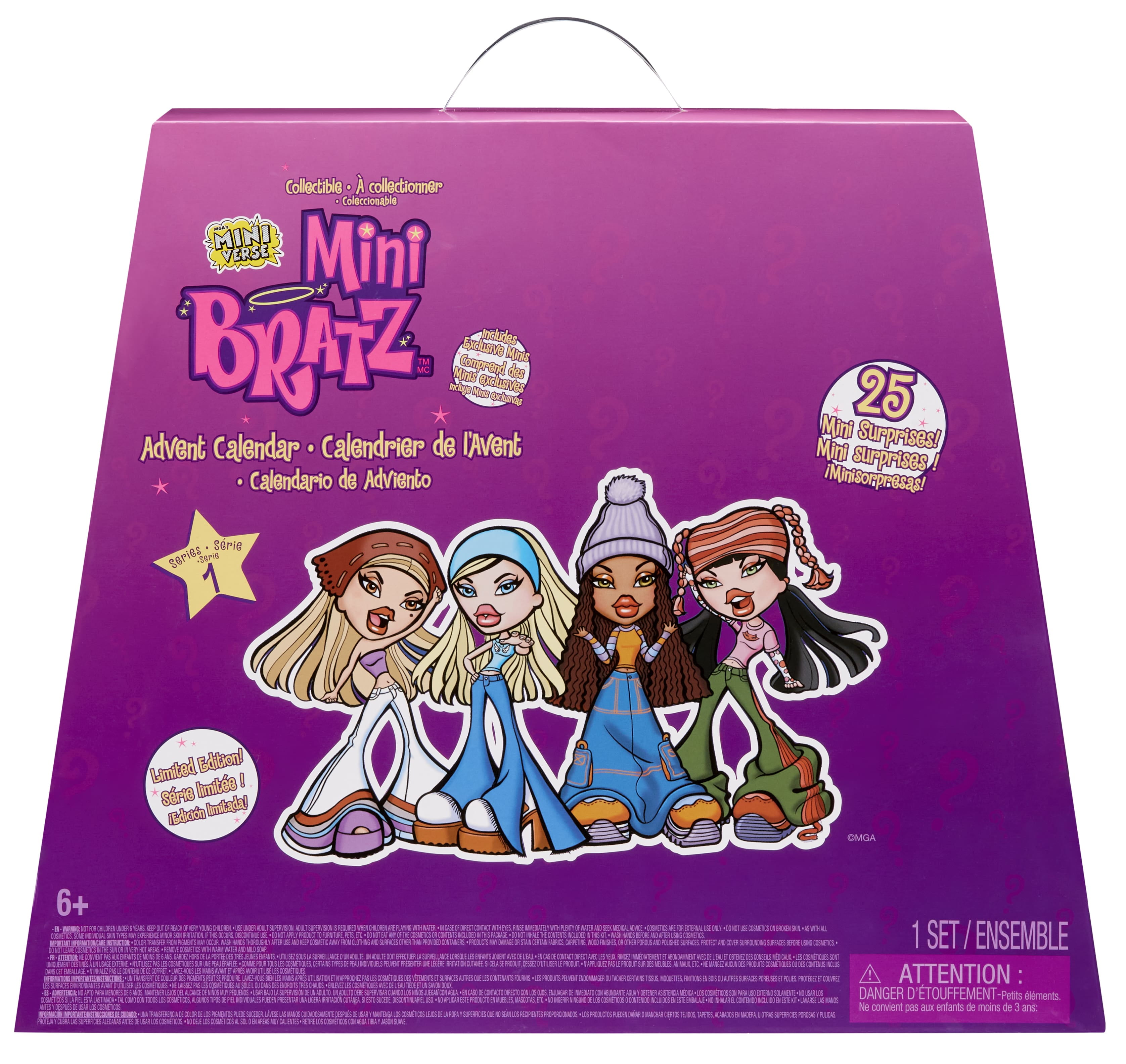 MGA's Miniverse Bratz Minis Advent Calendar With Figures - Walmart.com