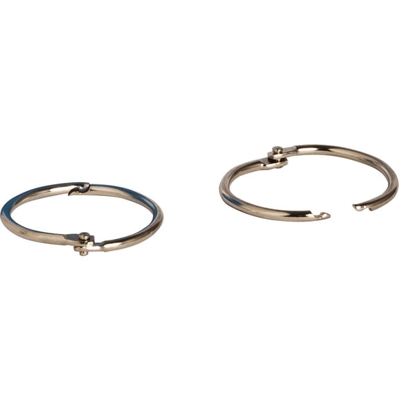 Sparco, SPR01438, Book Rings, 100 / Box, Silver