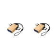 thumbnail image 3 of yingyy Mobile Phone USB to Type-c Adapter High Speed Mouse Card Reader Flash Disk OTG Converter with Lanyard Accessories Gold 2Set, 3 of 6