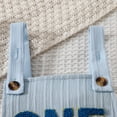 thumbnail image 4 of Okbabeha Baby Boys First Birthday Outfits One Year 1st Birthday  one-piece  Summer Romper Infant Sleeveless Letter Embroidery Overall, 4 of 8