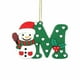thumbnail image 1 of Juego de 26 Adornos Navideños con Letras Del Alfabeto | Letras Decorativas de Pvc En Mayúsculas Inglesas | Decoración Navideña Personalizada para Árboles, Coronas y Regalos, 1 of 2