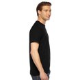 thumbnail image 3 of American Apparel T-Shirt en Jersey Fin, L, Noir, 3 of 3