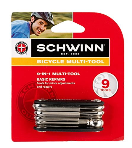 Details about   New SCHWINN BIKE ESSENTIALS bicycle Deluxe Repair & Multi-Tool Gift Set bundle 
