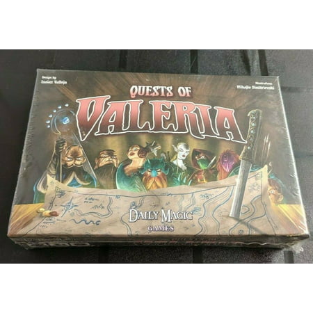 Daily Magic Quest of Valeria Casual Board/Card Game -BRAND NEW SEALED Best (Best New Platform Games)