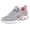 Grey, variant on Walking Sneakers for Women Women's Lightweight Slip On Walking Running Shoes Hot Pink,9