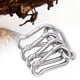 thumbnail image 5 of Mosquetón De Resorte, Clip De Mosquetón Pequeño De Acero Inoxidable Para Exteriores Para Senderismo Para Acampar ANGGREK Heavy Duty Carabiners Clips Hook, 5 of 8