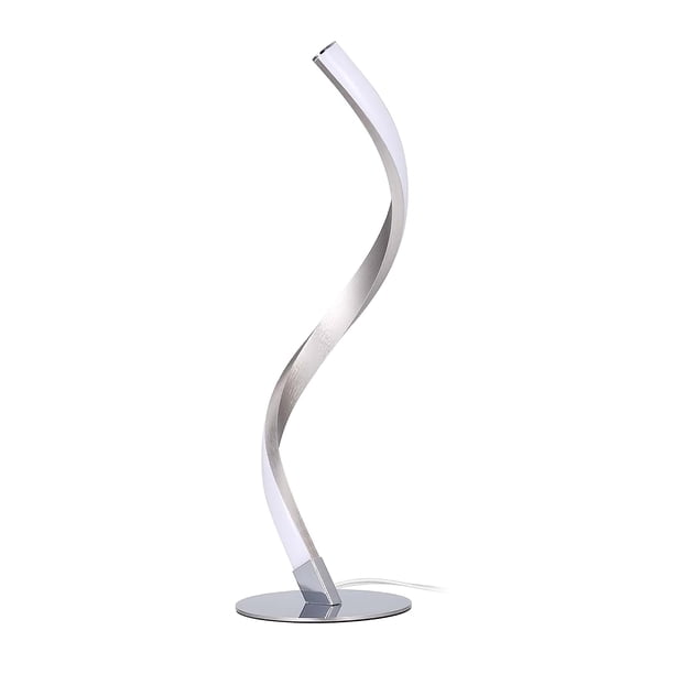 Lámpara De Escritorio Led Espiral Luz De Tres Tonos Interruptor Táctil Usb Inteligente S Serpentina Luz De Mesa Concisa Simple Para Iluminación Nocturna Lectura Antes Del Descanso Minnieouse HA021544-00