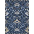 thumbnail image 2 of Addison Rugs Chantille Indoor/Outdoor Traditional Global Navy Machine Washable Rectangle Rug, 9' x 12', 2 of 8