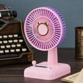 thumbnail image 6 of Kieccall USB Rechargeable Desktop Cute Cat Fan Quiet Cooling Fan For Home Office Desktop Summer Cute Cooling, 6 of 7