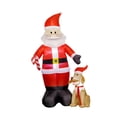 thumbnail image 1 of Papá inflable navideño con de 94,49 pulgadas de , ideal para fiestas, decoración de jardín, adorno navideño para exteriores, vacaciones, 1 of 9
