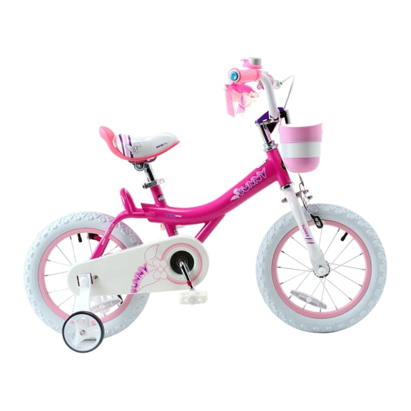 RoyalBaby Bunny 16 inch Girl's Bicycle Kids Bike for Girls Childrens Bicycle Fuchsia