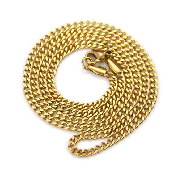 hanxiulin long chain necklace men jewelry brand gothic gold color male necklace