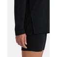 thumbnail image 3 of Lissome Women’s Super Soft Jersey Knit Long Sleeve Sleep Top and Shorts Pajama Set, 2-Piece, Sizes S-3X, 3 of 4