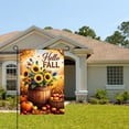 thumbnail image 2 of Amhnf Hello Fall Sunflowers Pumpkins And Apples Garden Flag For Home Outdoor Garden Yard Decor 12x18 inch, 2 of 5