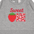 thumbnail image 3 of Inktastic Sweet One Strawberry Birthday Baby Sweatshirt, 3 of 4