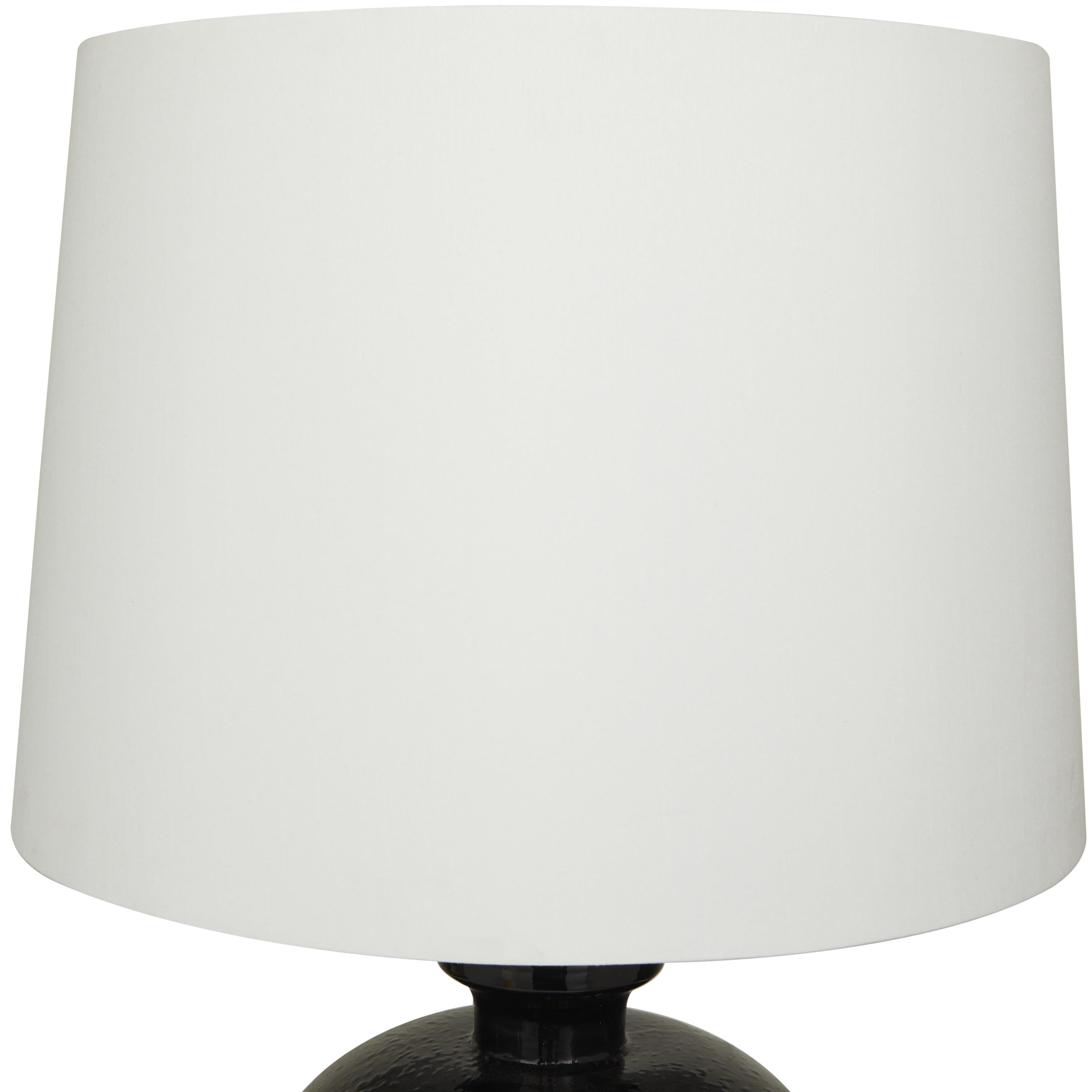 DecMode 17"W, 29"H Glass Modern Table Lamp, Multi Colored, 1-Piece