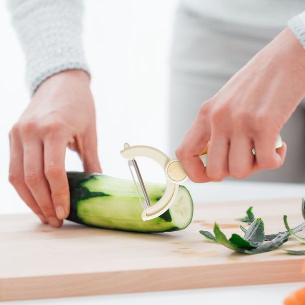 Pisexur Batería de cocina Cuchillo para pelar, cepillo de cocina, cuchillo para pelar, cuchillo para pelar, cuchillo para frutas, cuchillo pelador de verduras para la cocina del hogar