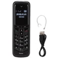thumbnail image 1 of BM50 0.66in Mini Pocket Bluetooth MP3 Ear Teléfono móvil Marcador Mensaje Teléfono celular (Negro), 1 of 8
