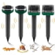 thumbnail image 1 of Solar Mole Repeller 4pcs Ultrasonic Anti-Mole Snake Repellent Mole Chase Moles Eliminator Ultrasonic Mouse Repellent Waterproof for Outdoor Lawn Garde, 1 of 5