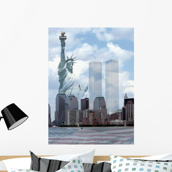 Liberty Wall Mural by Wallmonkeys Peel and Stick Graphic (36 in H x 26 in W) WM173145
