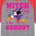 thumbnail image 3 of Mickey & Friends - Witch Way To The Candy - Toddler And Youth Raglan Graphic T-Shirt, 3 of 6