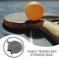 thumbnail image 2 of Shisuyan Table Tennis Paddle Organizer Bag for Travel 1Set 7.5X6.3X0.4In, 2 of 8