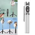 thumbnail image 2 of Trépied Selfie Léger Bluetooth pour Android Ios Diffusion en Continu Voyage Blanc, 2 of 5