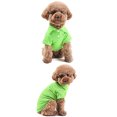 thumbnail image 5 of UDIYO Puppy Dog Cat Summer Solid Color Buttoned Shirt Pet Clothes Costume T-Shirt, 5 of 6