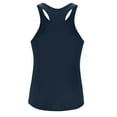 thumbnail image 3 of UVEASISHA Men's Ribbed Knit Tank Tops Big and Tall Sleeveless Casual Breathable T-Shirts Gym Athletic Workout Muscle Tanks Holiday Navy 3XL, 3 of 9