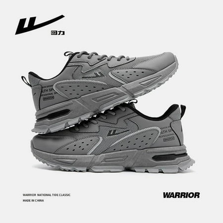 

Warrior Men s Running Shoes Breathable Casual Shoes Comfortable Non-slip Shock Absorption Lightweight Sneaker Male Sports Shoes