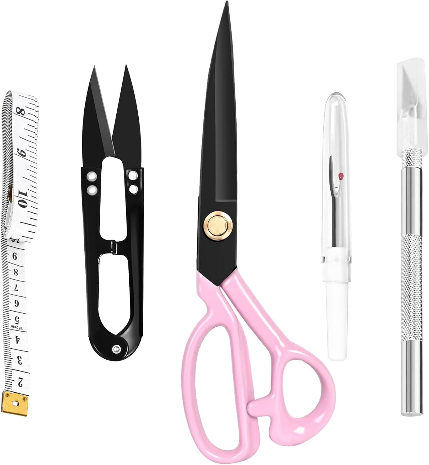 Professional Tailor  Heavy Duty - Multi-Purpose Sewing Fabric  for Leather  Industrial  Shears  Office Arts, and Crafts (9 Inch)