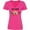 Hot Pink, variant on Inktastic Nap Champ Cute Sleeping Sloth Women's V-Neck T-Shirt