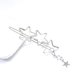 thumbnail image 4 of Pinza para el pelo con forma de estrella hueca para niñas, pasador lateral decorativo para mujeres, citas, niños, plateado, 4 of 7
