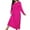 Hot Pink, variant on Nightgowns for Women Soft Cotton Long Sleeve Night Gwon Army Green XXL