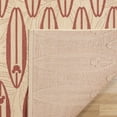 thumbnail image 5 of Disney Outdoor Surfboard Coastal Graphic Sand/Red Area Rug, 2x6 Runner, 5 of 7