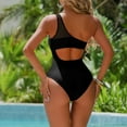 thumbnail image 4 of WXLWZYWL Swimsuit Plus Size Ladies Retro Print Fitting Bikini Women's Piece Swimsuit, 4 of 6