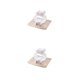 thumbnail image 3 of Moyic Soporte de pared para fregona de baño, inodoro, cocina, mango de fregona, colgador adhesivo de PVC montado en la pared Blanco transparente PC 1 2Conjunto, 3 of 6